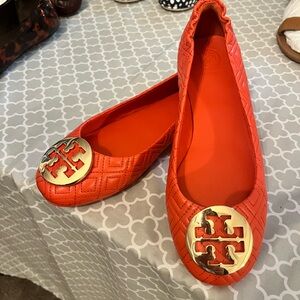 Tory Burch Quilted Minnie Travel Flats